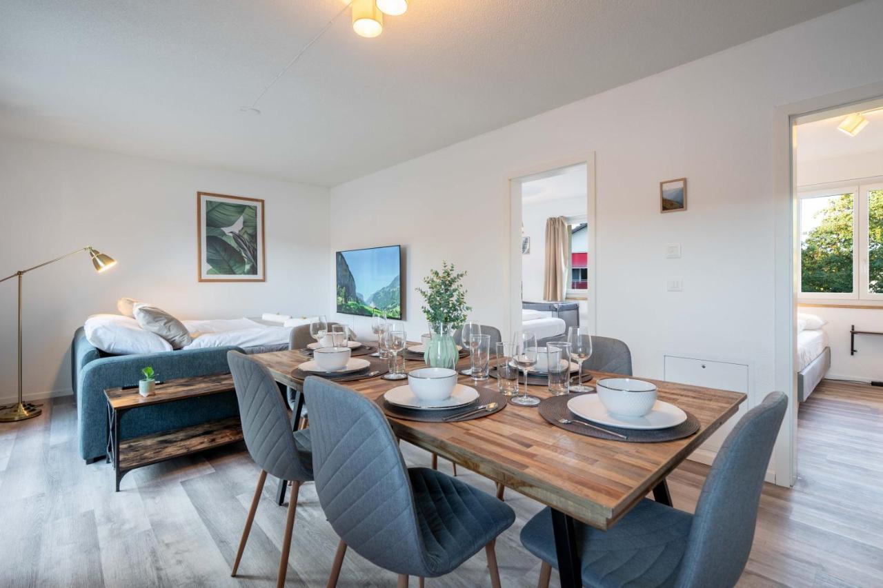 Moderne Wohnung Mit Parkplatz - Top Floor Ostermundigen Luaran gambar